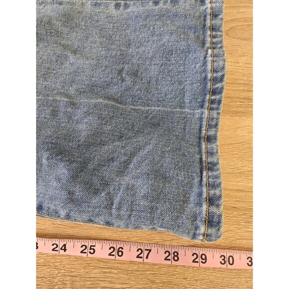 EVERLANE The High-Rise Flare Size 26 Regular Bright Indigo Blue Stretch Stretchy - Picture 14 of 16